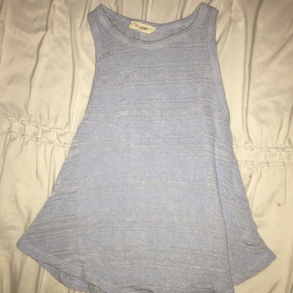 Cornflower blue shirt